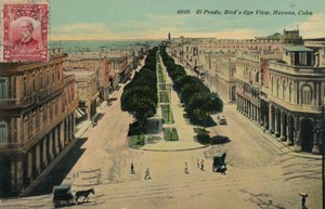 El Prado, vista a volo d