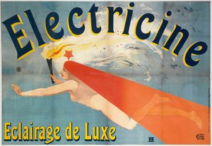 Electricine. Illuminazione di lusso, 1896 da Unbekannt