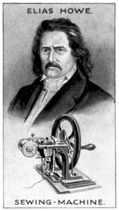 Elias Howe, pioniere della macchina da cucire americana da Unbekannt