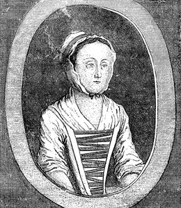 Eliza Canning dal vivo, c1753 da Unbekannt