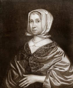 Elizabeth Steward, madre di Oliver Cromwell, XVII secolo, 1899 da Unbekannt