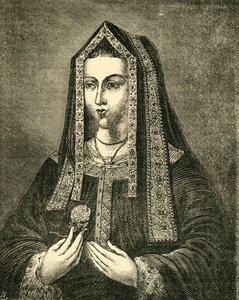 Elisabetta, moglie di Enrico VII, 1881 da Unbekannt