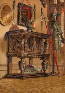 Credenza o mobile da corte elisabettiana, c1845, 1864