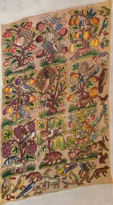 Pannello ricamato, c1600