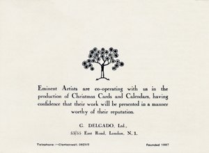 Artisti eminenti - G Delgado, Ltd., 1935