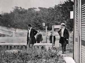 Imperatore Napoleone III di Francia in esilio, Chislehurst, Kent, 1871-1873 da Unbekannt