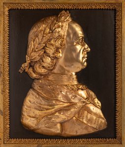 Imperatore Pietro I il Grande Bassorilievo da Unbekannt