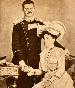 Fine della dinastia serba, c1903 da Unbekannt
