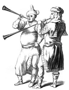 Trombettieri inglesi, 1375 1849 da Unbekannt