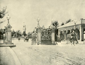 Ingresso alla Government House, Melbourne, 1901