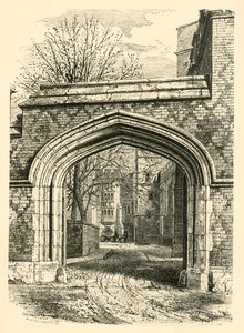 Ingresso al cortile di Weston, 1911