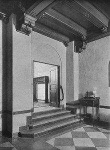 Ingresso alla sala da pranzo sud-est, Fraternity Clubs Building, New York City, 1924
