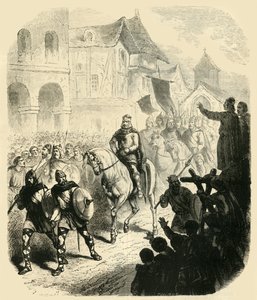 Ingresso di Carlo Martello a Parigi, dopo aver sconfitto i Saraceni, 732 d.C., 1890