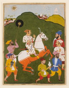 Ritratto equestre di Maharana Raj Singh I di Mewar, 1670