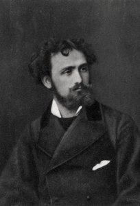 Eugène Delacroix, artista francese, 1854 da Unbekannt