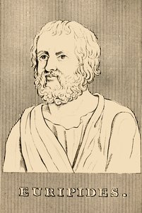 Euripide, c480-406 a.C., 1830 da Unbekannt