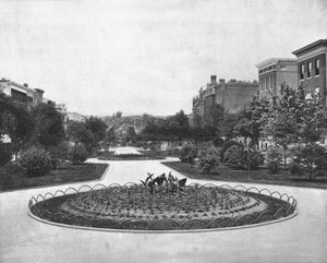 Eutaw Place verso nord, Baltimora, Maryland, USA, c1900 da Unbekannt