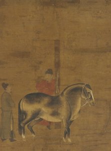Valutazione di un cavallo, dinastia Ming, 1368-1644 da Unbekannt