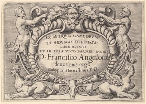 Ex Antiquis Cameorum et Gemmae Delineata Liber Secunduset ab Enea Vic..., pubblicato ca. 1599-1622 da Unbekannt