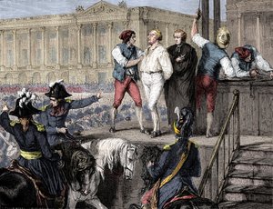 Esecuzione di Luigi XVI di Francia, Parigi, 21 gennaio 1793 da Unbekannt