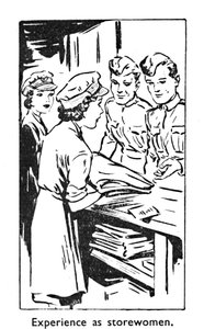 Esperienza come commesse, 1940 da Unbekannt