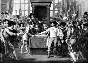 Espulsione dei membri da parte di Cromwell, 1653