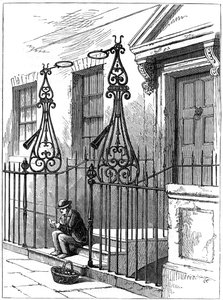 Estintori in Berkeley Square, Londra, 1891 da Unbekannt
