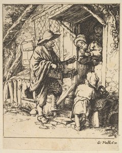 Mercante di occhiali, 1610-85 da Unbekannt