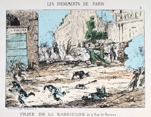 Caduta della Comune di Parigi da Unbekannt