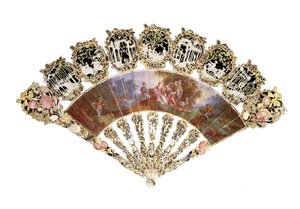 Ventaglio, 1730 da Unbekannt