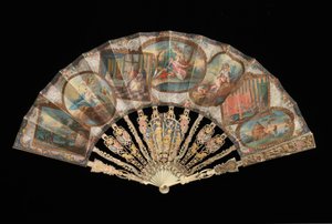 Ventaglio, 1745-55 da Unbekannt