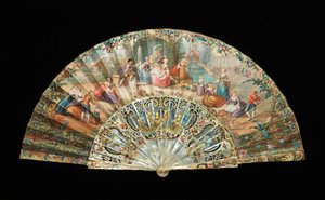 Ventaglio, 1870-90 da Unbekannt