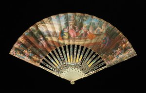 Ventaglio, terzo quarto del XVIII secolo