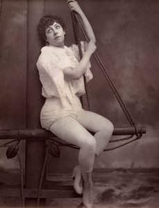 Fannie Leslie, cantante e attrice britannica da Unbekannt