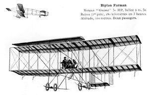 Biplano Farman, XX secolo da Unbekannt