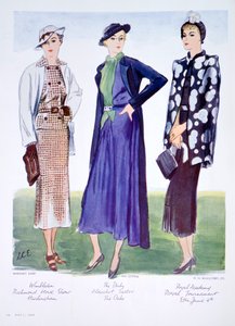 Illustrazione di moda, 1935 da Unbekannt