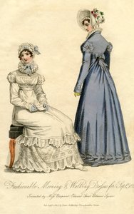 Abiti da mattina e da passeggio alla moda di settembre 1823 da Unbekannt