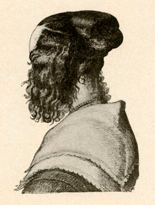 Stile di acconciatura alla moda, regni di Carlo I e II da Unbekannt