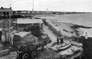 Spiaggia di Felpham, vicino a Bognor Regis, West Sussex, inizio XX secolo da Unbekannt