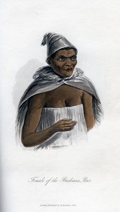 Femmina della razza Boscimana, 1848 da Unbekannt