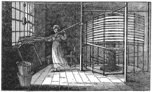 Lavoratrice della seta, Spitalfields, Londra, 1833 da Unbekannt