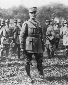 Ferdinand Foch, generale francese e comandante supremo alleato nella Prima Guerra Mondiale, 1918 da Unbekannt