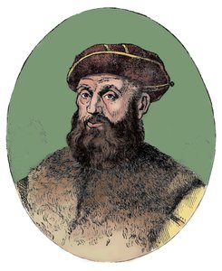 Ferdinando Magellano c1480-1521, esploratore portoghese, 1904 da Unbekannt