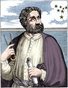 Ferdinando Magellano c1480-c1521, navigatore portoghese da Unbekannt