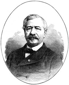 Ferdinand de Lesseps, diplomatico e imprenditore francese del XIX secolo, 1900