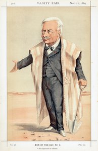 Ferdinand de Lesseps, diplomatico e imprenditore francese, 1869 da Unbekannt