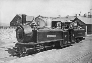 Locomotiva a vapore della Ferrovia Ffestiniog No 8 James Spooner, 1872 da Unbekannt