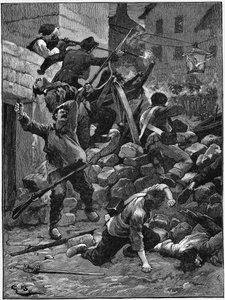 Combattimenti alle barricate, La Monarchia di Luglio, Francia