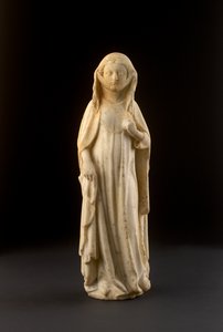 Figura di una donna in piedi da Unbekannt