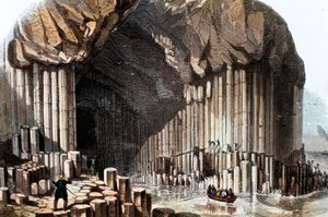 Grotta di Fingal, 1849 da Unbekannt
